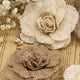thumbnail image 5 of BEADCEST 4Ud Flores De Lino Beige Para Manualidades Y De Flores Artificiales, 5 of 8