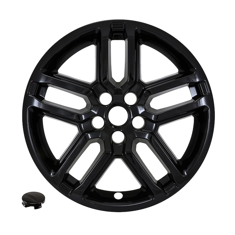 Coast To Coast IMP521BLK; Wheel Skin; IMPOSTOR ®; 18 Inch; 5 U Spokes; Snap-On