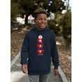 thumbnail image 2 of Emoji Kanji Art - The Iconic Brand Graphic Youth's Hoodie, 2 of 4