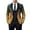 Gold%GC100, variant on CONZONE Carnival Men's Blazer Casual Suit Jacket for Men Sparkly Sequins One Button Elegant Slim Fit Dress Jacket for Performance,Prom,Wedding