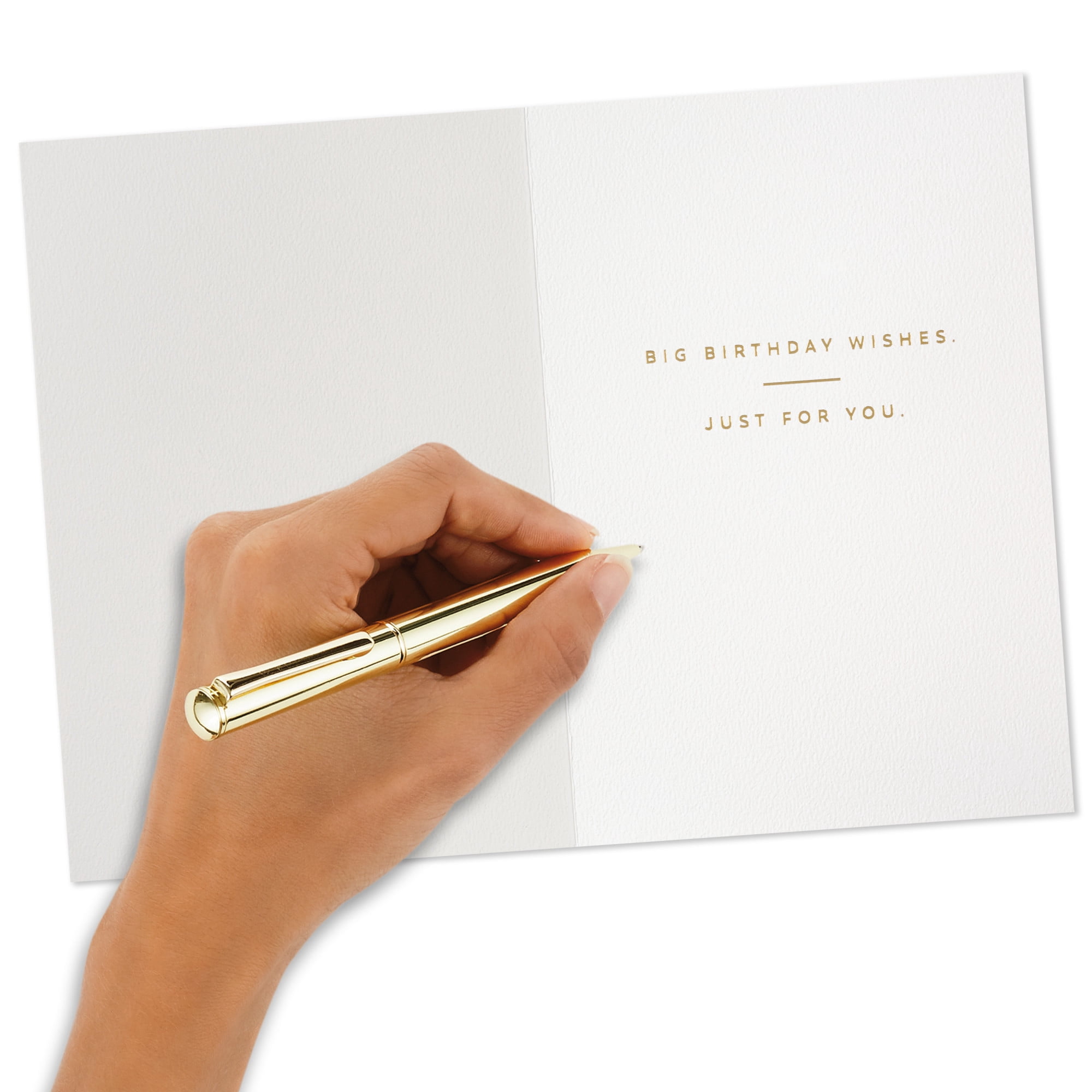 Hallmark Signature Birthday Card (Big Wishes for You)