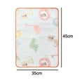 thumbnail image 2 of 2pcs Dog Pee Pads ,Non Slip Dog Mats with Great Urine Absorption,Reusable Puppy Pee Pads for Whelping,Potty,Training, 2 of 5