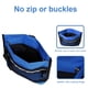 thumbnail image 4 of Bolsa para golosinas para perros con bisagra de resorte fácil de abrir y cerrar y bolsillo frontal de malla, riñonera para entrenamiento de mascotas, 8.86" x 7.1" Adepaton WHFLD196, 4 of 9