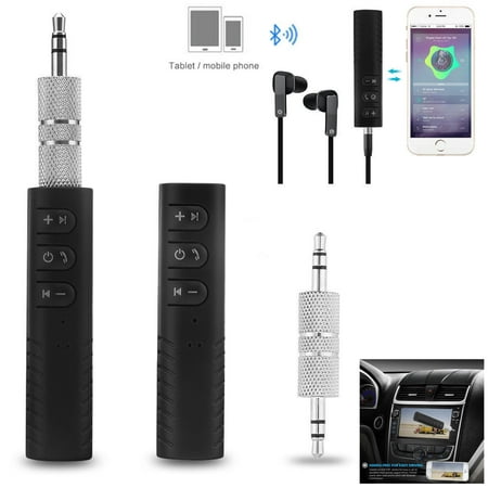 Mini Bluetooth Wireless 3.5mm Jack Receiver Car AUX Audio Adapter Headphones Speaker For Tablet Laptop Smart