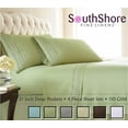 thumbnail image 5 of Vilano Springs 4-Piece Crochet Lace Hem Sheet Set by SouthShore Fine Linens, 5 of 6
