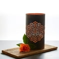 thumbnail image 2 of Tabletop Black Mandala Decorative Lantern Set, 2 of 4