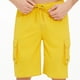 thumbnail image 5 of Ceisia Men's Spring Summer Solid Color Gift Elastic Waist Drawstring Swimming Trunks - Lightweight Beach Casual Pocket Shorts, 5 of 8