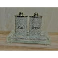 thumbnail image 3 of Ambrose Exquisite Salt & Pepper Canisters with Tray in Crushed Diamond Glass in Gift Box, 3 of 5