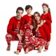 thumbnail image 3 of Family Christmas Mom Dad Kids Matching Pajamas Set Baby Dog Romper Cotton Soft Suit Sleepwear Rompers Sleepwear Pyjamas 2 Pieces, 3 of 4