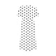 thumbnail image 4 of Vestido Casual Pantalones para Mujeres Vestido de Cuello Alto Cintura Elástica Cuello en V Manga Corta Polka Dot Cuello Redondo Top, 4 of 5