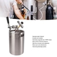 thumbnail image 4 of Juego De Dispensador De Cerveza Artesanal, Mini Barril De Cerveza De 5L, Conexión Rápida A Prueba De Fugas Para Elaboración Casera, 4 of 7