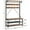 Brown, variant on Aoile 4-in-1 Hall Tree, Entryway Bench with Coat Rack Freestanding, Shoe Bench with 8 Hooks & 3-Tier Storage Shelf, Gray