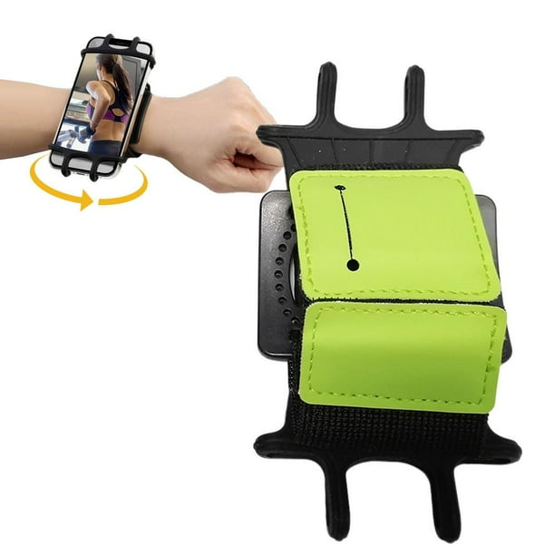 Geruite Phone Carrier for Running 360 Rotatable Wristband Phone Holder