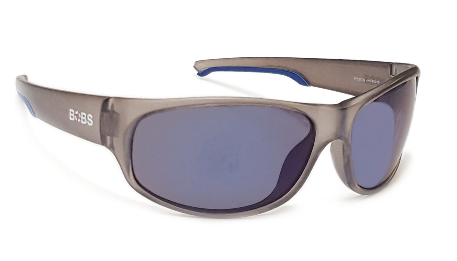 Bob's Floating Polarized Sunglasses Crystal Gray/Gray with Blue