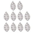 thumbnail image 2 of 10 Piezas Hojas Colgantes de Aleación de , para La Fabricación de Joyas, Broche de Bricolaje para Mujeres, 2 of 8
