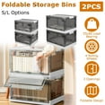 thumbnail image 5 of Collapsible Storage Box Organizer, 5 of 8