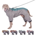 thumbnail image 3 of Ropa para perros ropa para perros de cuatro patas ropa acolchada de algodón para mascotas golden retriever labra ropa de cuello alto para perros medianos y grandes ropa para el hogar, 3 of 6