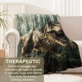 thumbnail image 3 of Dinosaur Blanket for Kids Adults, Soft Lightweight Dinosaur Throw Blanket for Sofa Bed Dinosaur Gifts Idea Dinosaur Decor 80x60 inches, 3 of 7