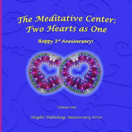 Happy 3rd Anniversary! Two Hearts as One Volume One: Anniversary gifts for her for him for couple anniversary rings (Paperback)