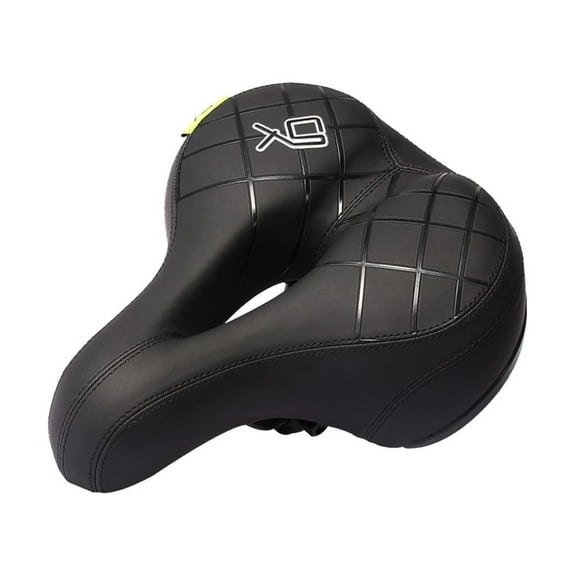 OFFIGAM Mountain Bike Seat 1Set Black Spring Style Comfortable Riding Experience Cyclists