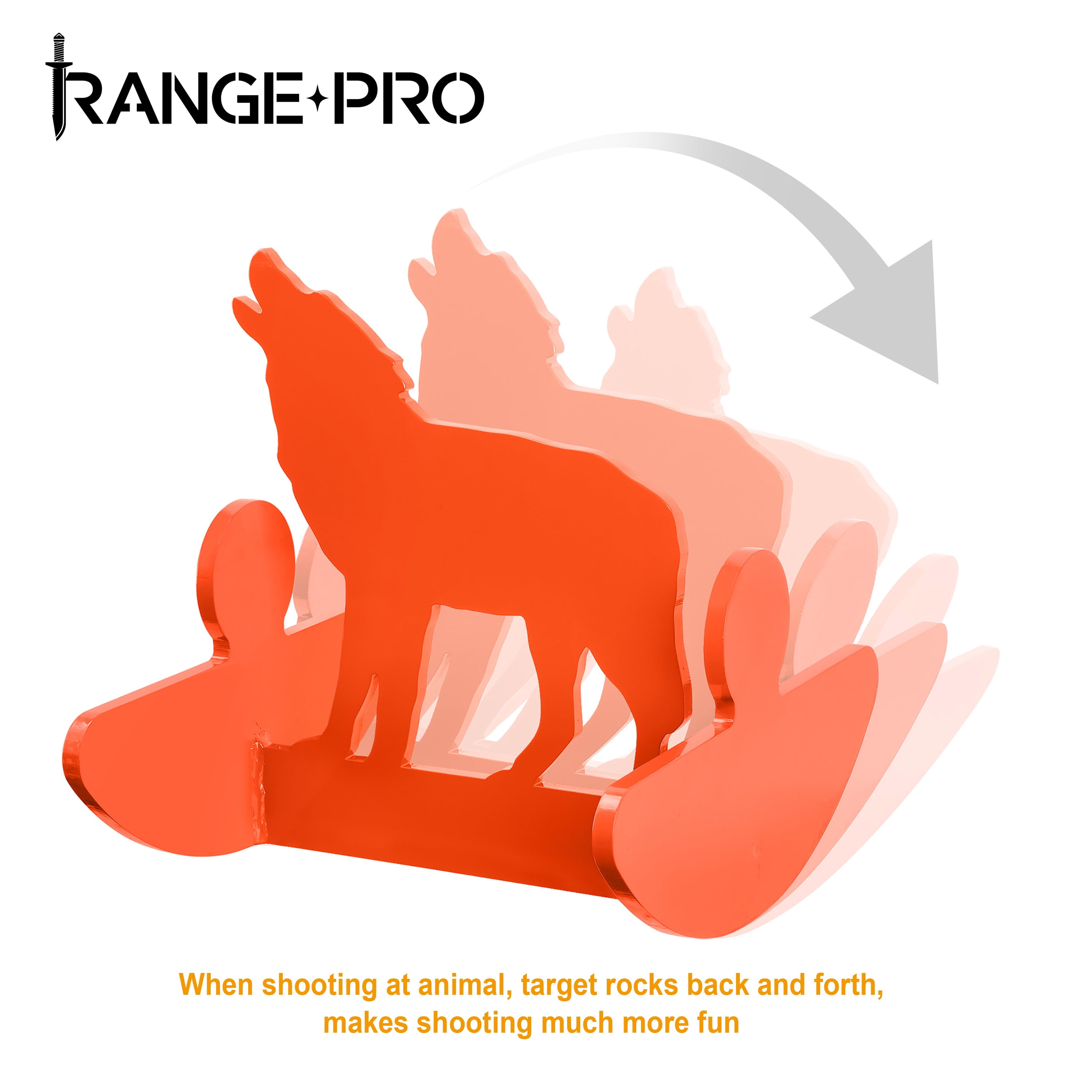 Coyote Rocking Target
