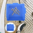 thumbnail image 1 of Minkissy 10Pcs Hardware Storage Box Blue Plastic Storage Holder for Tool Case, 1 of 8