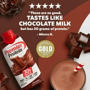 Premier Protein Shake, Chocolate, 30g Protein, 11 fl oz, 12 Ct