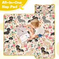 thumbnail image 4 of Dachshund and Flower Toddler Nap Mats for Kids Preschool,Sleeping Mat Bag or Kids,Toddler Sleeping Bag,Toddler Nap Mat or Daycare, 4 of 6