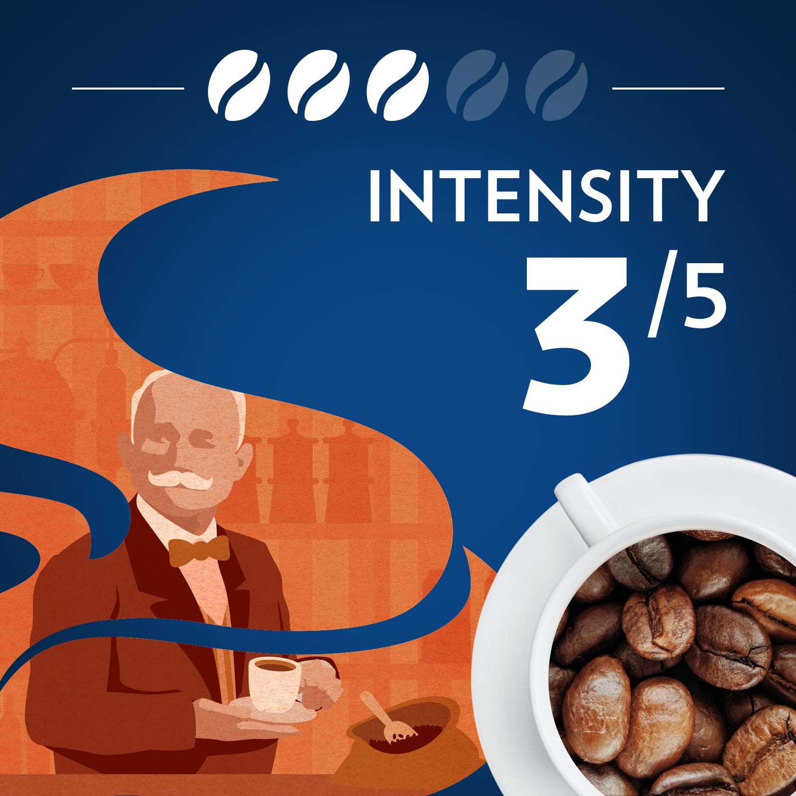 Lavazza House Blend Perfetto, Medium Roast, 100% Arabica, 12 oz Bag (Pack of 6), Whole Bean Coffee