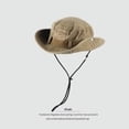 thumbnail image 1 of Sombrero de pescador japonés con bordado de rosa blanca y rosa para niños, parasol de verano, sombrero para acampar al aire libre, sombrero para senderismo, 1 of 6