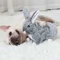 thumbnail image 6 of Yirtree Puppy Toy Soft Texture Cute Rabbit Simulate Heartbeat Bite Resistant Interactive Emotional Comfort Washable Pet Puppy Heartbeat Interactive Plush Toy for Daily Use, 6 of 7