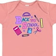 thumbnail image 4 of Inktastic Back to School with School Supplies Girls Baby Bodysuit, 4 of 5