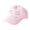 Pink, variant on Vrotazzy Dinosaur Print Kids Baseball Cap Adjustable Sun Hat Breathable Mesh for Boys Girls Toddler Outdoor Casual,Sizes 2-4 Years