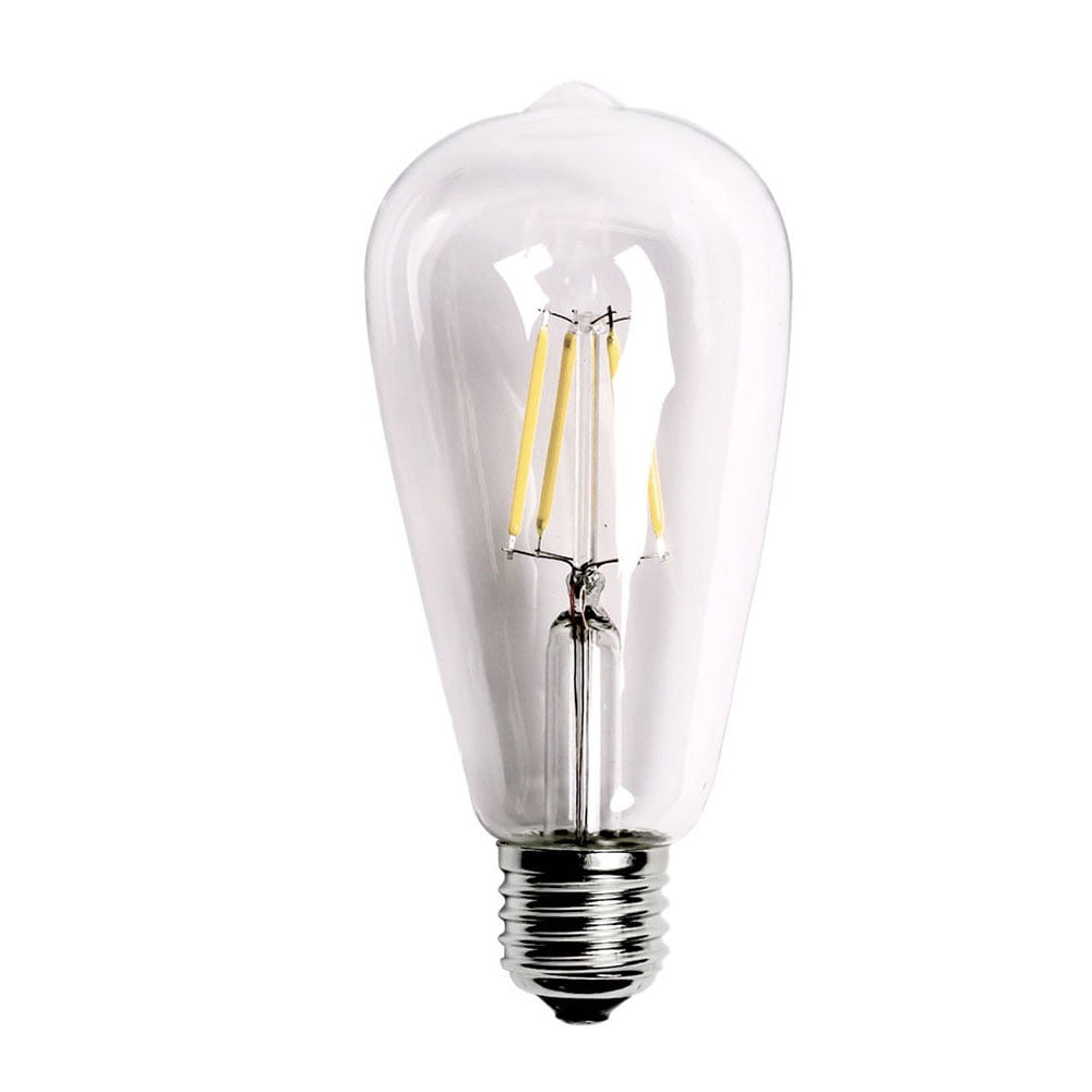LED Filament Light Bulb Screw Globe 64*148mm Edison E27 ST64 DIY Vintage 2W-8W 