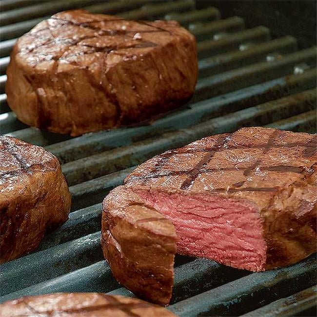 Lobster Gram FMJTB4 FOUR 6 OZ USDA CHOICE FILET MIGNON STEAKS