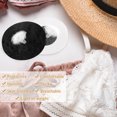 thumbnail image 4 of 30 Pairs Nipple Covers Single-use Waterproof Breast Petals Sticker Single-use Sweat Proof Invisible Nipple Cover Skin Friendly Nipple Sticker Black, 4 of 8
