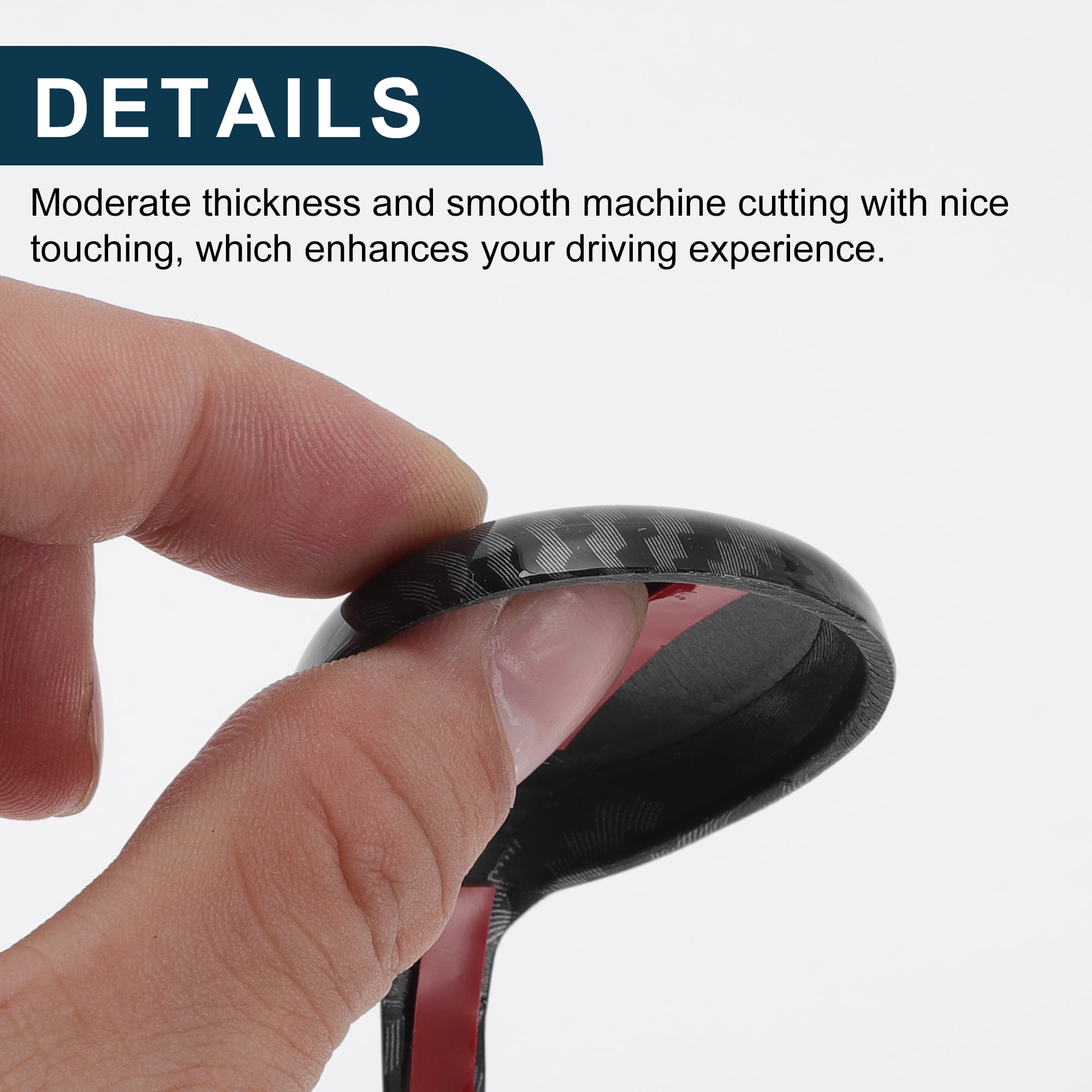 Unique Bargains Gear Shift Knob Cover for Toyota Rav4 Corolla Vios 2014-2018
