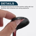 thumbnail image 4 of Cubierta decorativa del pomo de la palanca de cambios para Toyota Rav4 Corolla Vios 2014-2018 Estilo de decoración de trim interior de consola Fibra de carbono negra 1 Pcs, 4 of 6