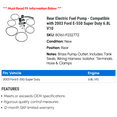thumbnail image 2 of Rear Electric Fuel Pump - Compatible with 2003 Ford E-550 Super Duty 6.8L V10, 2 of 2