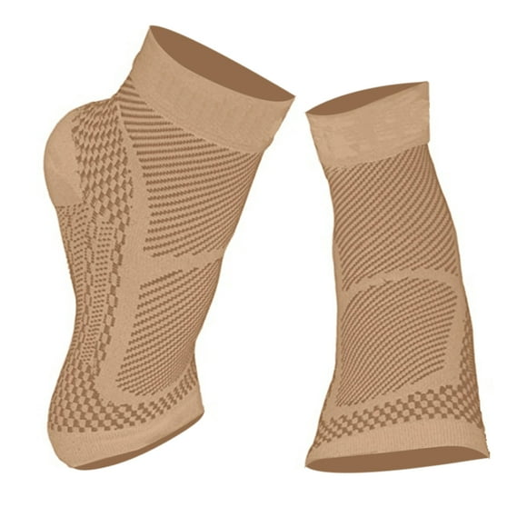 Mangas soporte tobillo Fascitis plantares calcetines abrazadera 2 piezas alivia dolor articular anti-Fatiga para mujeres neuropatía