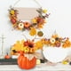thumbnail image 5 of Kit de manualidades para hacer un adorno de calabaza de Halloween con hojas de otoño y piñas | Decoración navideña hecha a mano para la escuela, el bar y el hogar | Accesorios de decoración para, 5 of 6