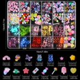 thumbnail image 6 of SmartBy 1 Set 3D Nail Art Charm Assorted Mini Acrylic Nail Design Jewelry Resin Charm DIY Crafts Nail Decoration Accessories, 6 of 7