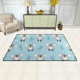 thumbnail image 3 of Coolnut Lightweight Soft Area Rugs 60 x 39 inch (5'x 3'3"), Koala Bears On Blue Floor Mat for Kids Playing Room Hardwood Floor Living Room Nursery Rugs, 3 of 6