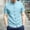 Sky Blue, variant on LIaqionyy Men's Shirt Buttons down Short Sleeve Lightweight Summer Casual Tees Vacation Beach Tops Clothes