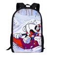 thumbnail image 1 of Cuphead backpack, student backpack, and cartoon backpack, 1 of 2