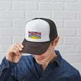 thumbnail image 5 of CafePress - British Columbia Flag - Adjustable Unisex Printed Trucker Hat with Mesh Back, 5 of 8