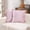 Pink, variant on Decorative Throw Pillow Covers 18x18 Set of 2 Couch Soft Velvet Designs with Scallop Edging for Bed Indoors Mix and Match for Home Decor,HotPink