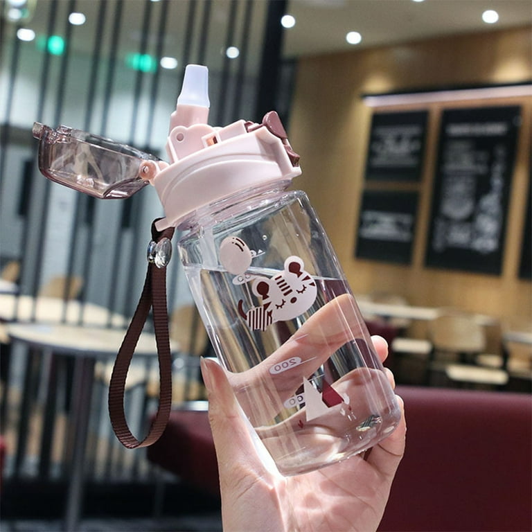 New Kids Water Sippy Cup for Outdoor School Cute Cartoon Animal