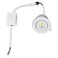 thumbnail image 4 of Mini Luminaire Encastré LED Luminaires de Plafond Encastrés LED Mini Angle Réglable Aluminium Encastré Plafond Blanc Boîtier Kits de Garniture, 4 of 7