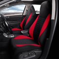 thumbnail image 3 of Front seat cover, bucket integrated front seat protector (red), 3 of 4